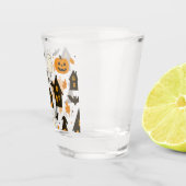 Verre A Shot Halloween Scary Motif - Éffrayant & Festif (Droite)