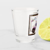 Verre A Shot Halloween/sorcière/automne/octobre (Gauche)