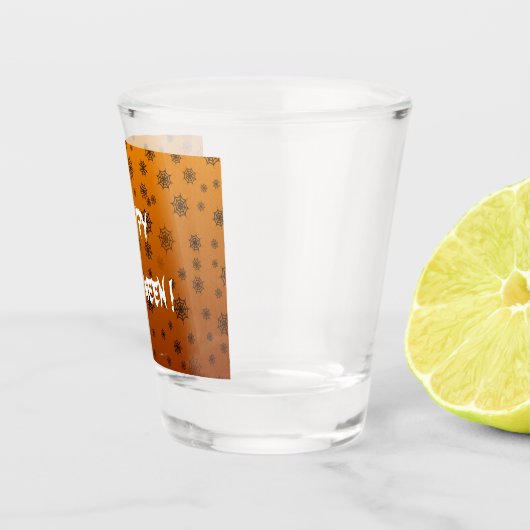 Verre A Shot Halloween Spider Web (Droite)