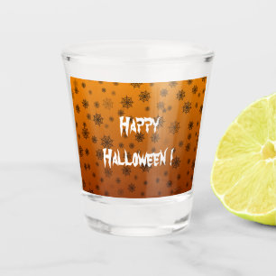 Verre A Shot Halloween Spider Web