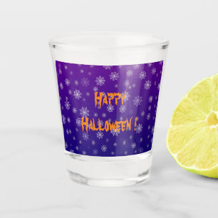 Verre A Shot Halloween Spider Web