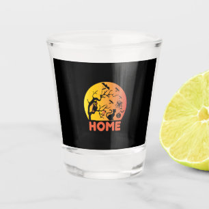 Verre A Shot Halloween Vintage Accueil Anniversaire