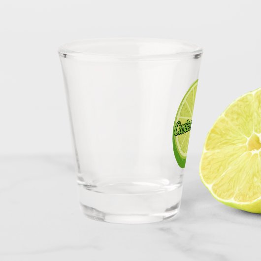 Verre A Shot Halte Lime (Gauche)