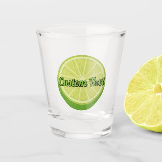 Verre A Shot Halte Lime (Devant)