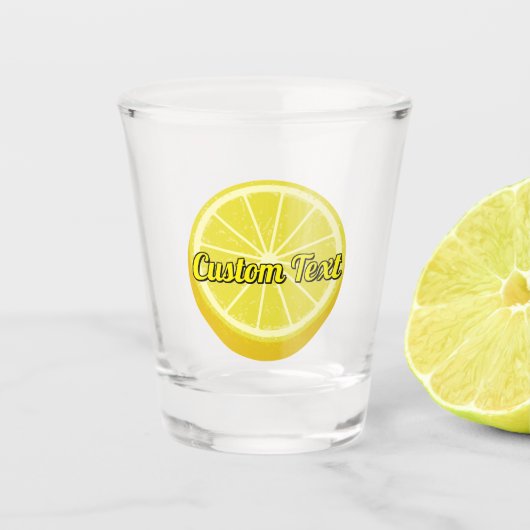 Verre A Shot Halve Lemon (Devant)