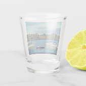 Verre A Shot Hamble Le Rice Waters Edge Hampshire Photo (Dos)