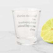 Verre A Shot Hanoukka Miracle Funny Chanukah Juif Définition (Dos)