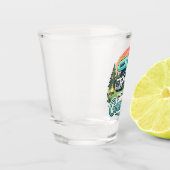 Verre A Shot Happy Glamper Shot Glass - Sip in Style (Gauche)