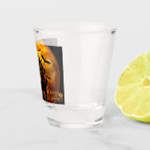 Verre A Shot Happy Halloween (Pleine lune) (Droite)