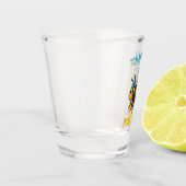 Verre A Shot Happy Honeykah Funny Hanoukka Honey Bee Don (Gauche)