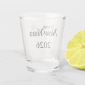 Verre A Shot Happy New Year Custom Present (Dos)