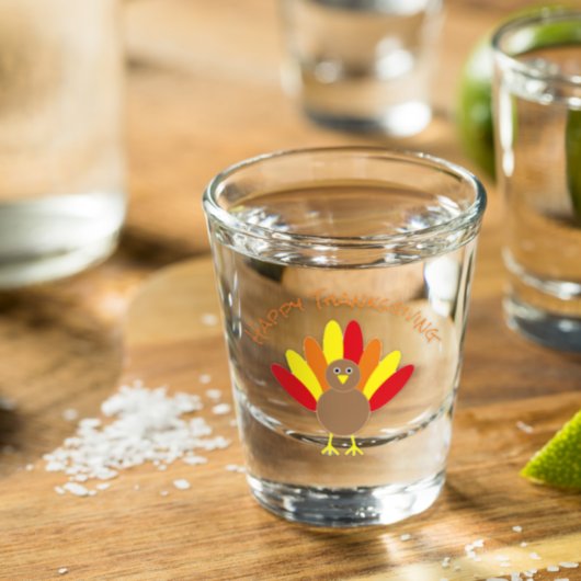 Verre A Shot Happy Thanksgiving