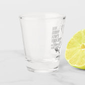 Verre A Shot happy time Glass (Gauche)