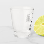 Verre A Shot happy time Glass (Gauche)