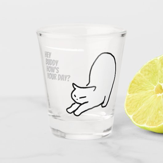 Verre A Shot happy time Glass (Devant)