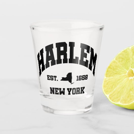 Verre A Shot Harlem, New York (Devant)