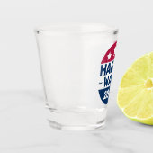 Verre A Shot Harris Walz 2024 Campagne pour le président Patrio (Gauche)