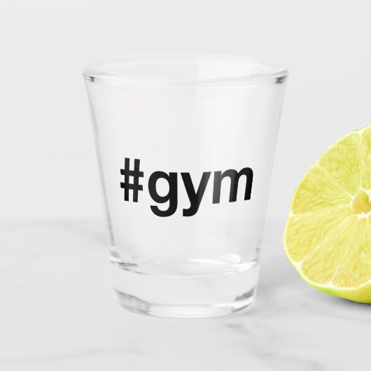 Verre A Shot Hashtag GYM (Devant)