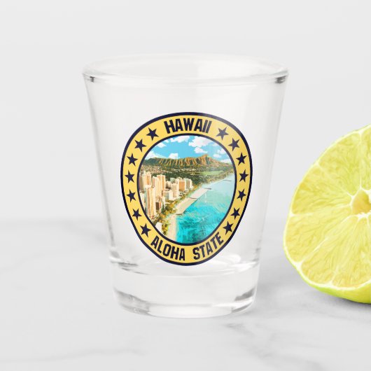 Verre A Shot Hawaii (Devant)