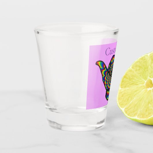 Verre A Shot Hawaiian Shaka Psychedelic Thunder_Cove (Gauche)
