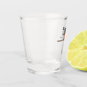 Verre A Shot Hawaiian Shama Bird Selfie (Gauche)