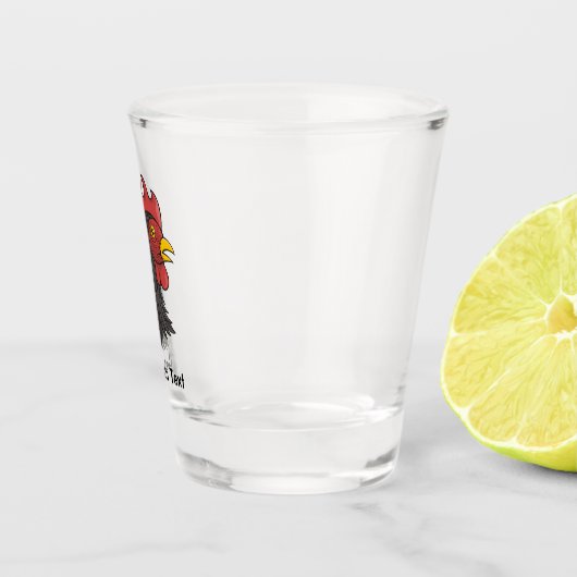 Verre A Shot Head de Black Rooster (Droite)