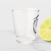 Verre A Shot Hearts Mariage Keepsaké (Gauche)