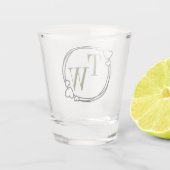 Verre A Shot Hearts Mariage Keepsaké (Dos)
