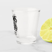 Verre A Shot Heavy Metal Personnalisé Enterrement de Vie de Gar (Droite)