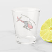 Verre A Shot Hélicoptère (Dos)