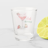 Verre A Shot Hello Summer | Strawberry Cocktail Shot Glass (Dos)