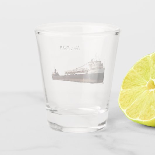 Verre A Shot Henry Ford II vitre (Dos)