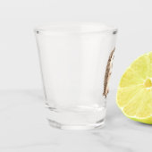Verre A Shot Hérisson avec amour du cœur (Gauche)