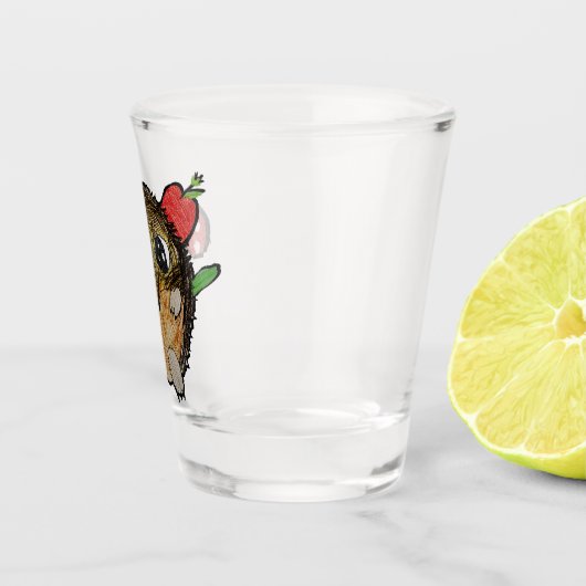 Verre A Shot Hérisson Mignon (Droite)