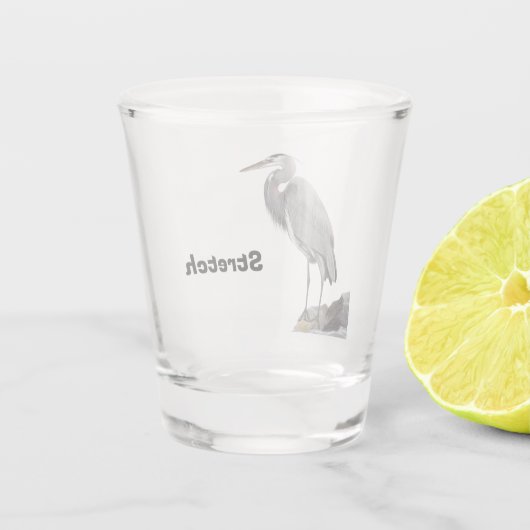 Verre A Shot Heron (Dos)