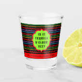 Verre A Shot Heure de la Tequila Personnalisée (Devant)