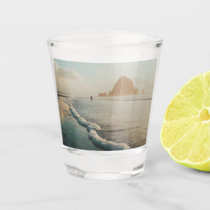 Verre A Shot Heure d'or à Cannon Beach