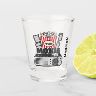 Verre A Shot Heure du film de nom personnalisé