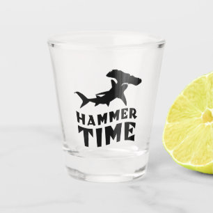 Verre A Shot Heure du marteau Conception Pour Les Amateurs De
