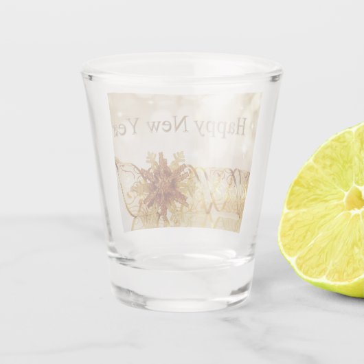 VERRE A SHOT ***HEUREUSE NOUVELLE ANNÉE POUR VOUS*** (Dos)