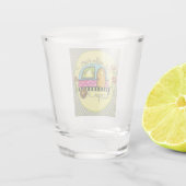 VERRE A SHOT ***HEUREUX CAMPER*** (Dos)