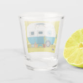 VERRE A SHOT ***HEUREUX STYLE DE CAMPING*** (Dos)