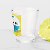 VERRE A SHOT ***HEUREUX STYLE DE CAMPING*** (Droite)