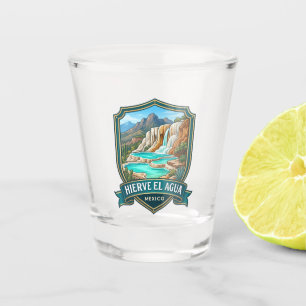 Verre A Shot Hierve el Agua Mexique