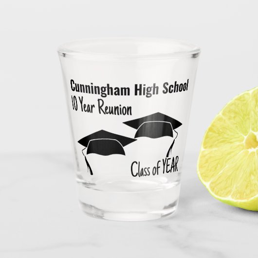 Verre A Shot High School Reunion Dual Black Morboards (Devant)