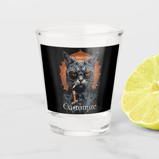 Verre A Shot Hip Cat cool Thunder_Cove (Devant)