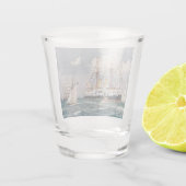 Verre A Shot HMS inflexible en fer cuirassé 1876 (Dos)