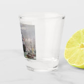 Verre A Shot HMS Queen Battleship 1839 (Droite)