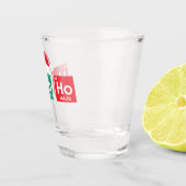 Verre A Shot Ho Ho Ho | Tableau périodique de Noël Humour Nerd (Droite)