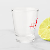 Verre A Shot Hockey Canada (Gauche)
